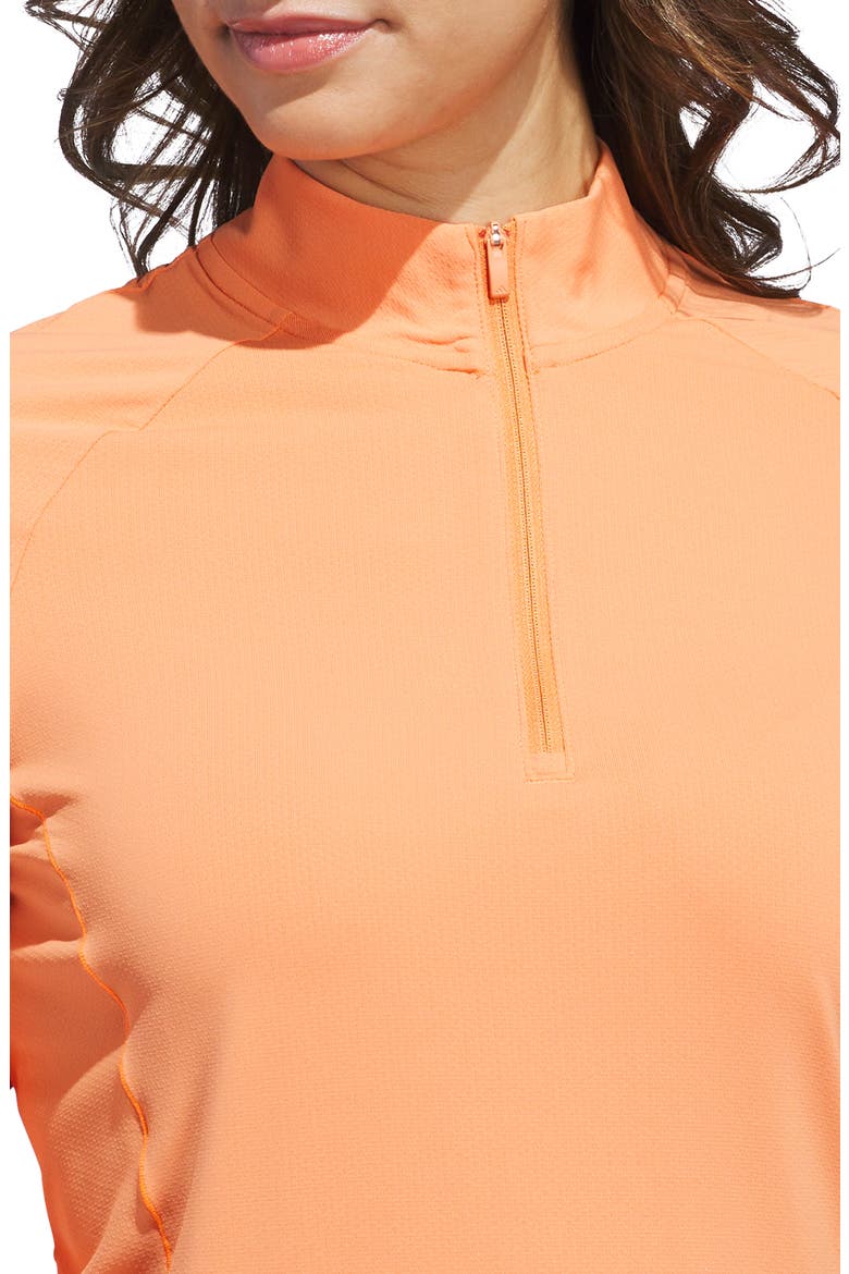 Ultimate Solid Quarter Zip Pullover, Alternate, color, ORANGE