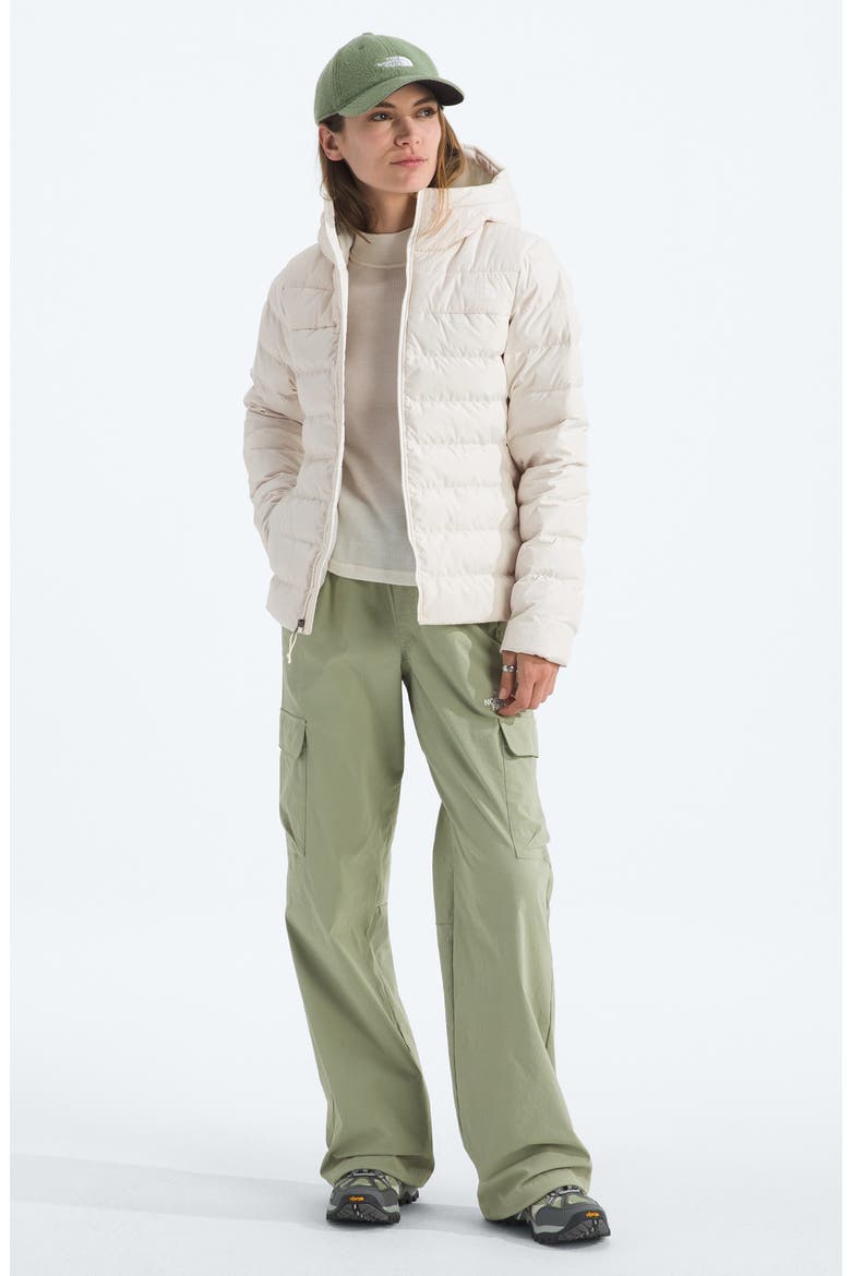 Aconcagua 3 Water Repellent Hood Jacket, Alternate, color, WHITE DUNE