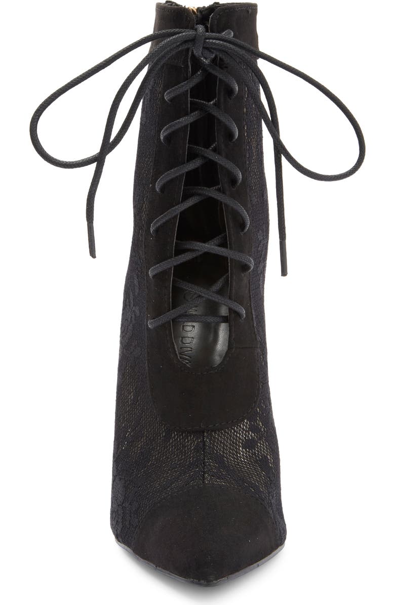 WILD DIVA LOUNGE Shaya Sheer Lace Boot, Alternate, color,