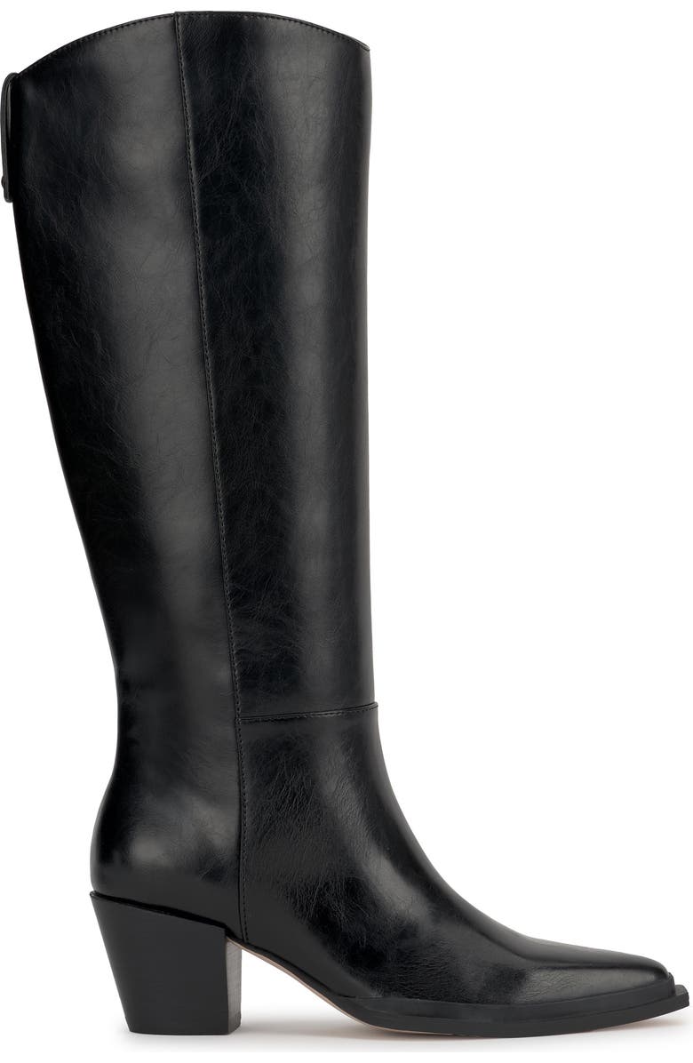 Jessica Simpson Hemmia Pointed Toe Knee High Boot, Alternate, color, Black