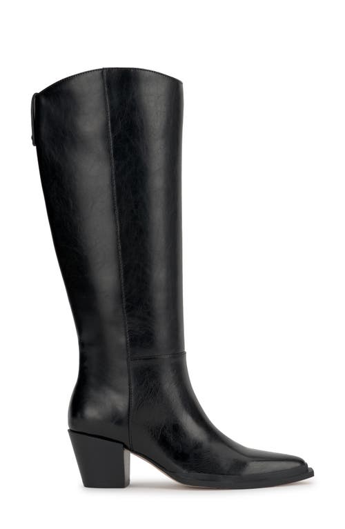 Jessica Simpson Hemmia Pointed Toe Knee High Boot In Black