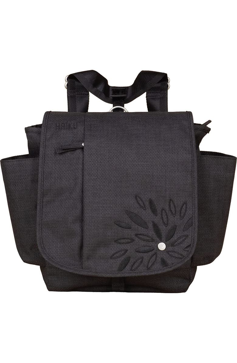 HAIKU To Go Convertible 2.0 Backpack, Main, color, Black In Bloom