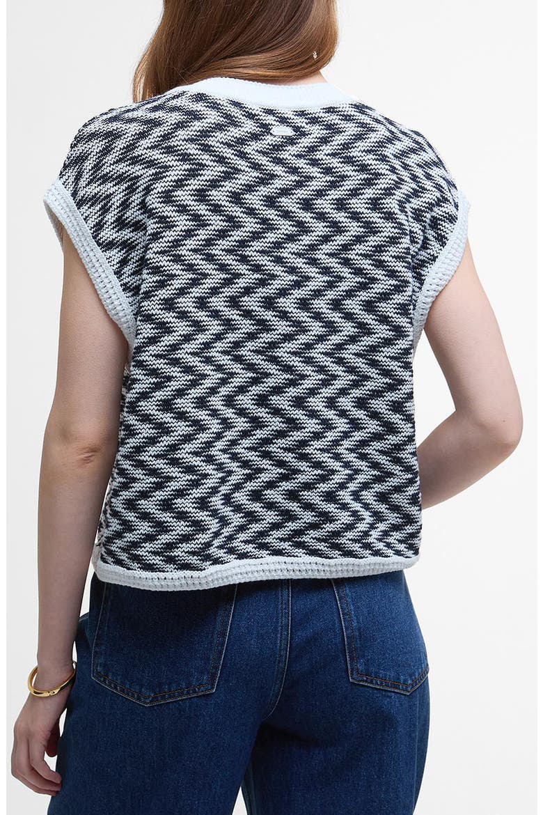 Oliva Short Sleeve Cardigan, Alternate, color, CLOUD NAVY