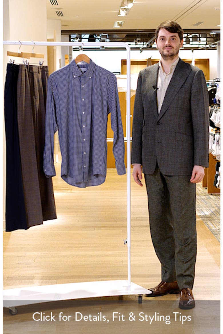 Crown Light Plaid Button-Down Shirt video