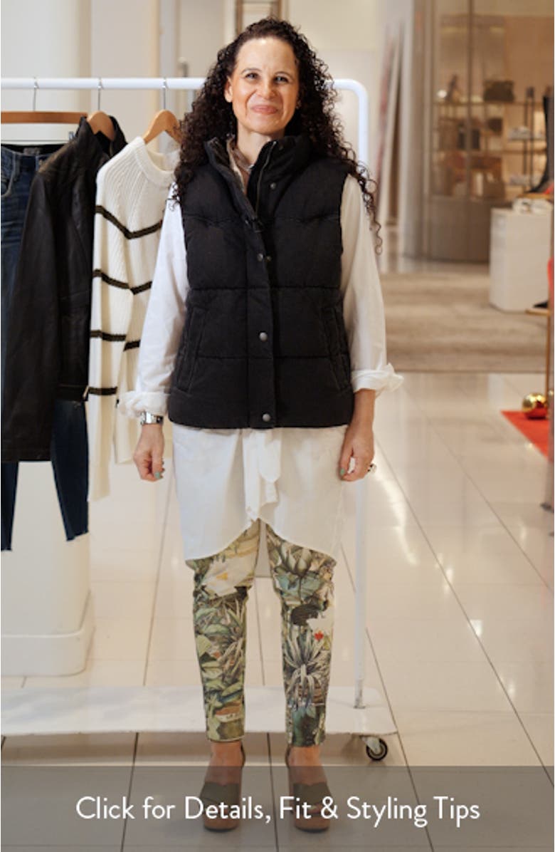 Western Denim Puffer Vest, sales video thumbnail