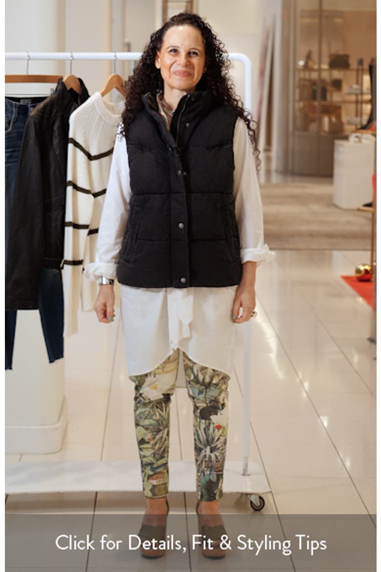 Western Denim Puffer Vest video