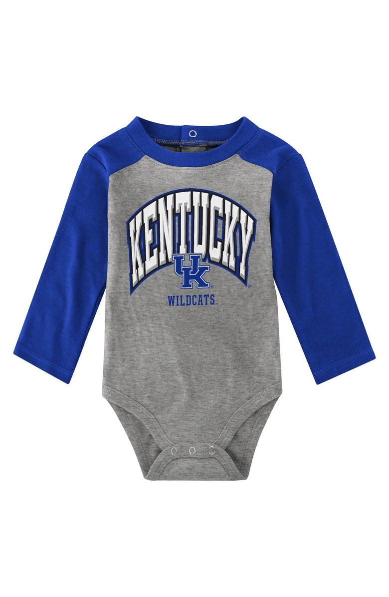Outerstuff Newborn & Infant Royal Kentucky Wildcats Rookie of the Year Long Sleeve Bodysuit & Pants Set, Alternate, color, 