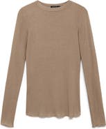 MANGO Lightweight Long Sleeve Top