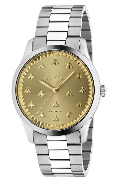 G-Timeless Bee Bracelet Watch, 42mm