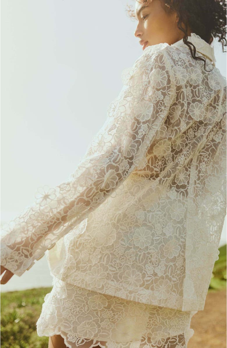 Eddy Jillette Lace Blazer, Alternate, color, 