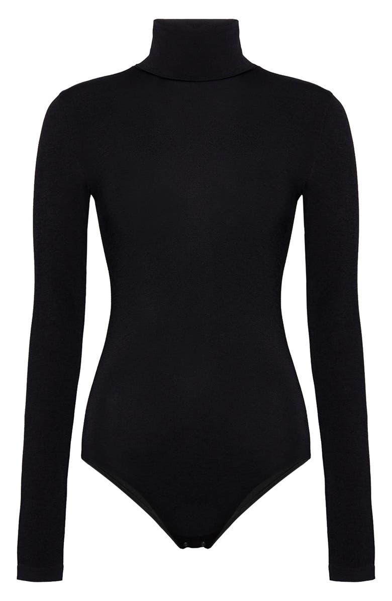 Wolford Colorado Seamless Turtleneck Bodysuit, Alternate, color,