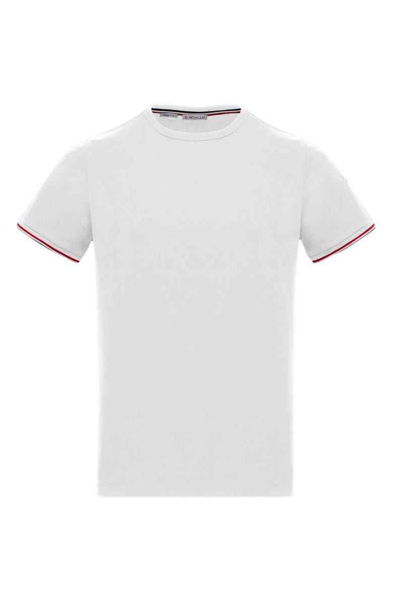 Moncler Slim Fit Tipped T-Shirt, Main, color,