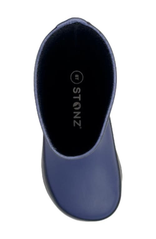 Stonz Waterproof Rain Boot In Navy