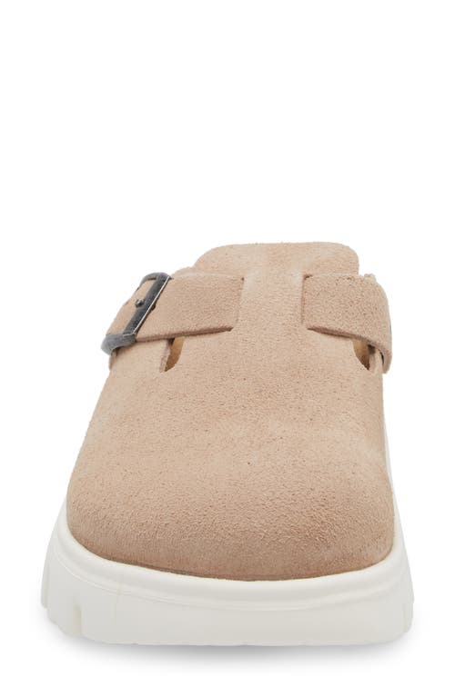 Birkenstock Papillio By  Boston Chunky Platform Clog In Sand