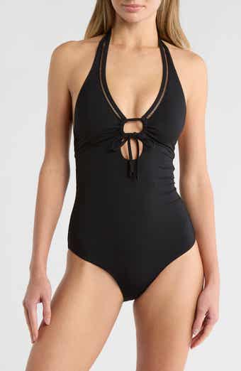 Sea Level Essentials Edit Keyhole One-Piece Swimsuit