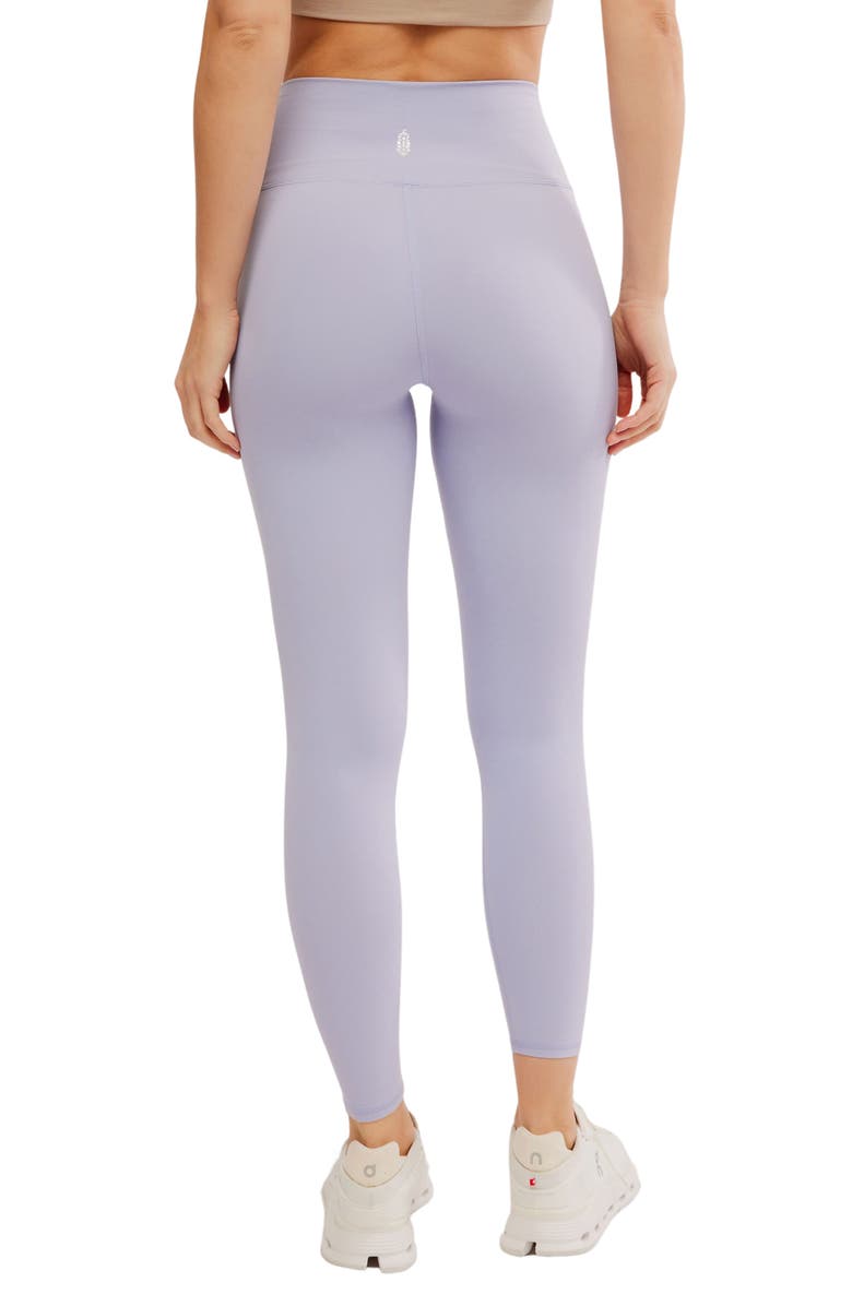 Free People FP Movement Never Better High Waist Leggings, Alternate, color, Platinum