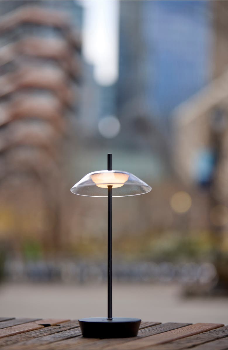 ADESSO LIGHTING AKO LED Cordless Table Lamp, Alternate, color, Black