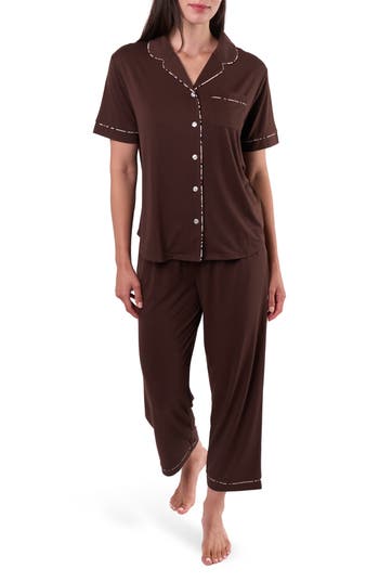 Flora Nikrooz Annie Pajamas In Chocolate