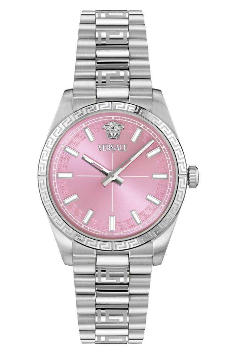 Millenyium Pink Dial Bracelet Watch, 32mm, Main, color, STAINLESS STEEL