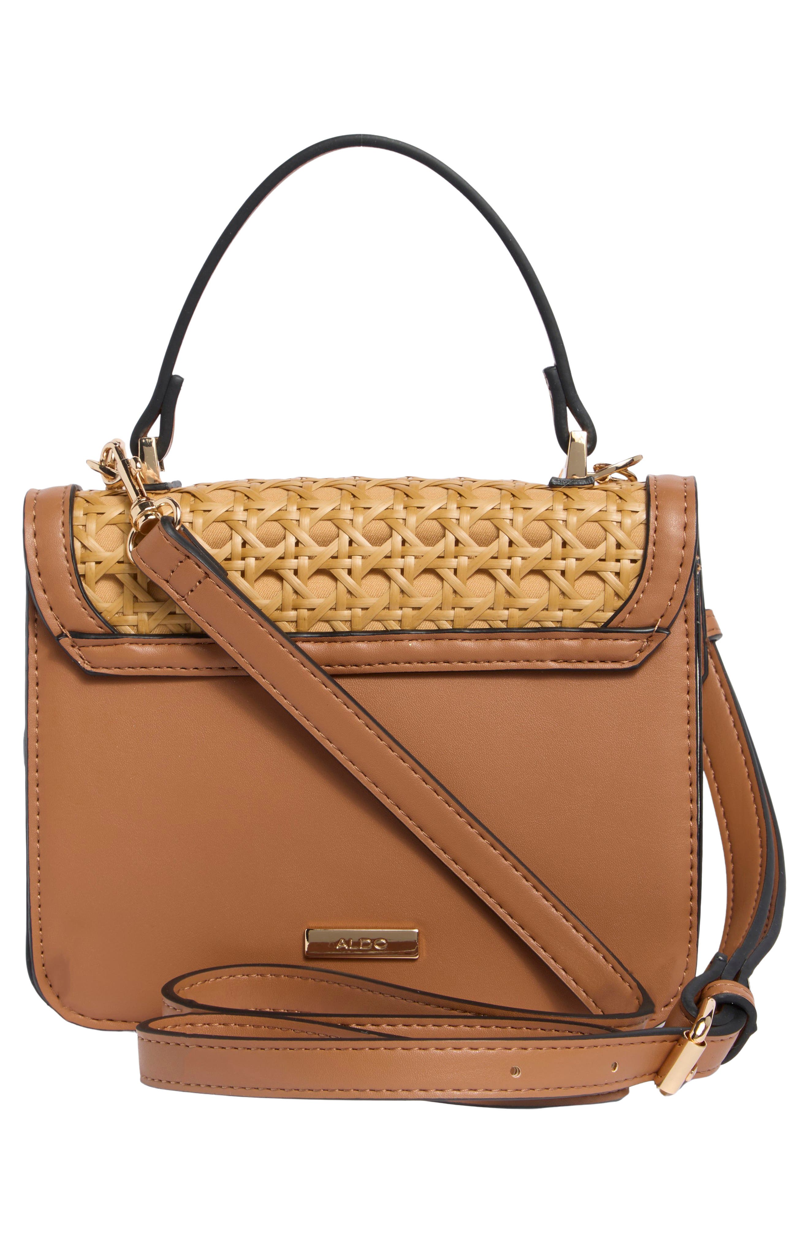 ALDO Etidan Crossbody Bag, Alternate, color, Brown