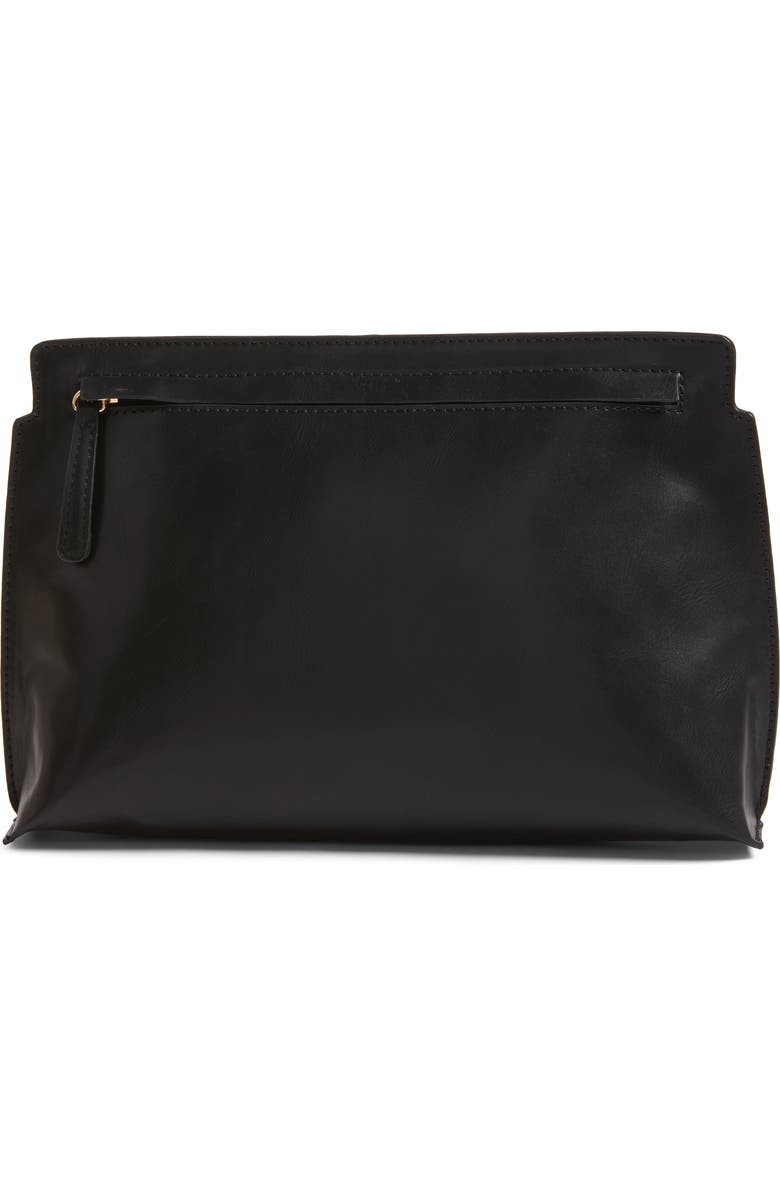 BP. Faux Leather Clutch, Main, color,