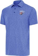 ANTIGUA Men's Antigua  Heather Royal Oklahoma City Thunder Par Polo