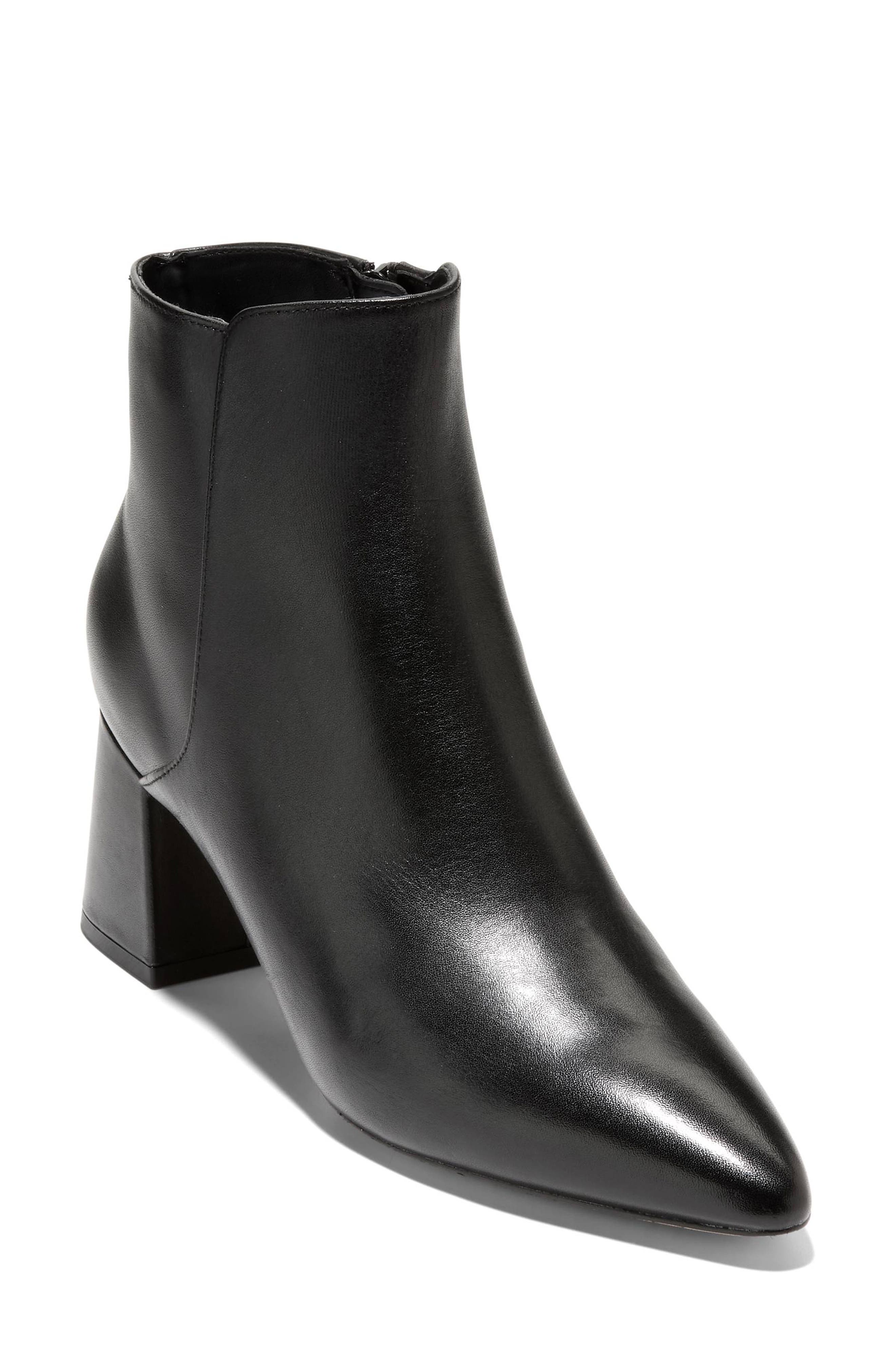 Cole Haan Catlyn Bootie, Main, color, Black Ltr