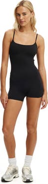 COTTON ON BODY Women's Active Ultra Luxe Twist Back Shortie All In One