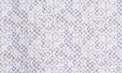 Johnston & Murphy Circle Grid Print Button Down Shirt In Blue/tan