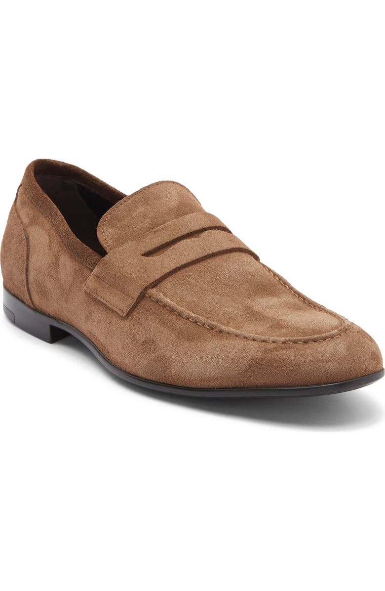 TO BOOT NEW YORK Ontario Penny Loafer, Main, color, Tabacco