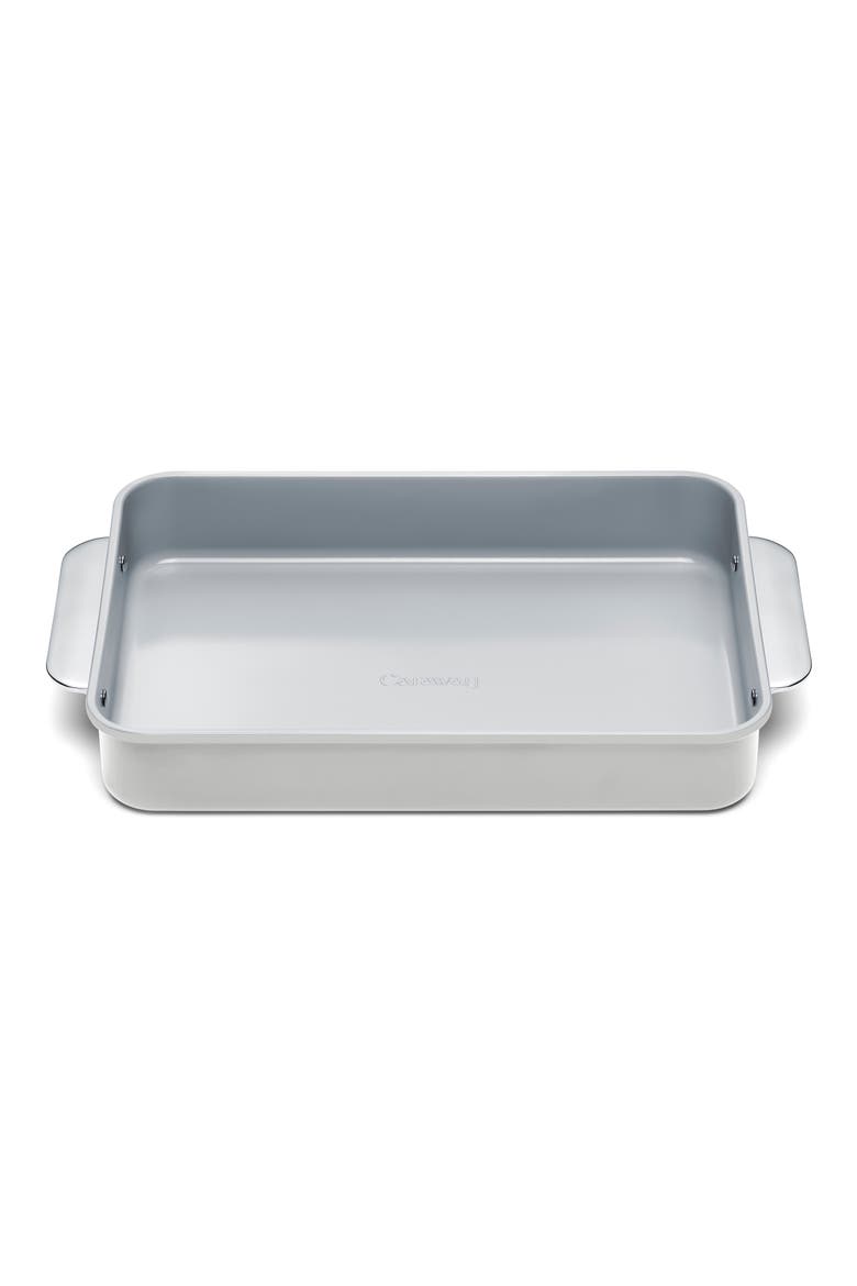 Nonstick Ceramic Rectangle Baking Pan, Main, color, GRAY