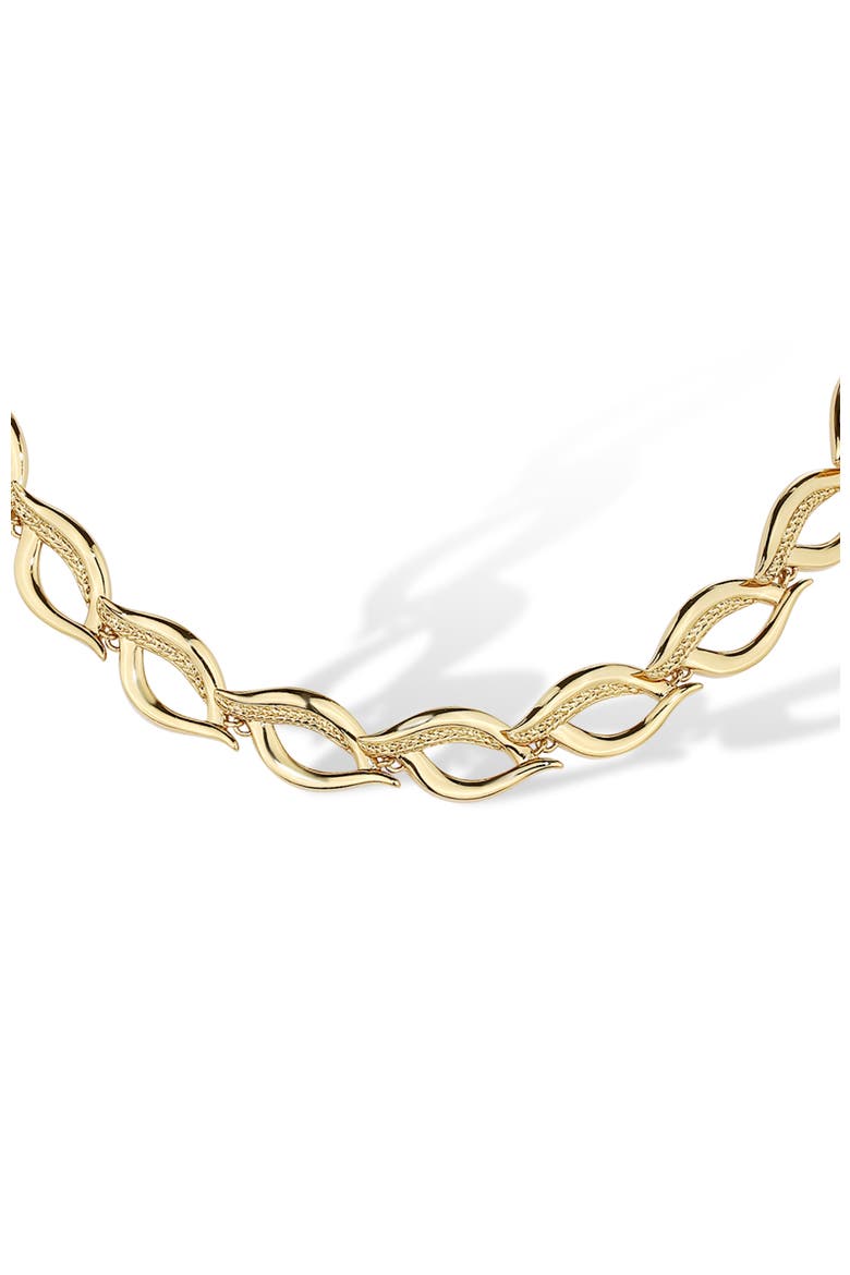 Horus Eye Necklace, Alternate, color, Gold