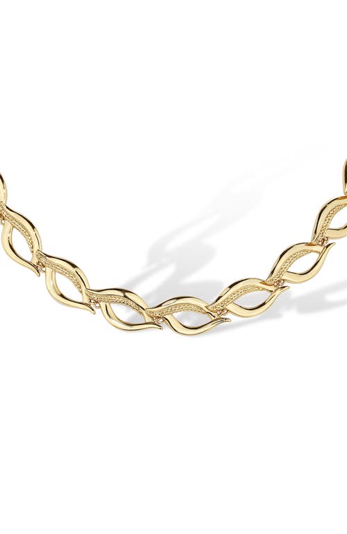 Rc Retro Chic Horus Eye Necklace In Gold