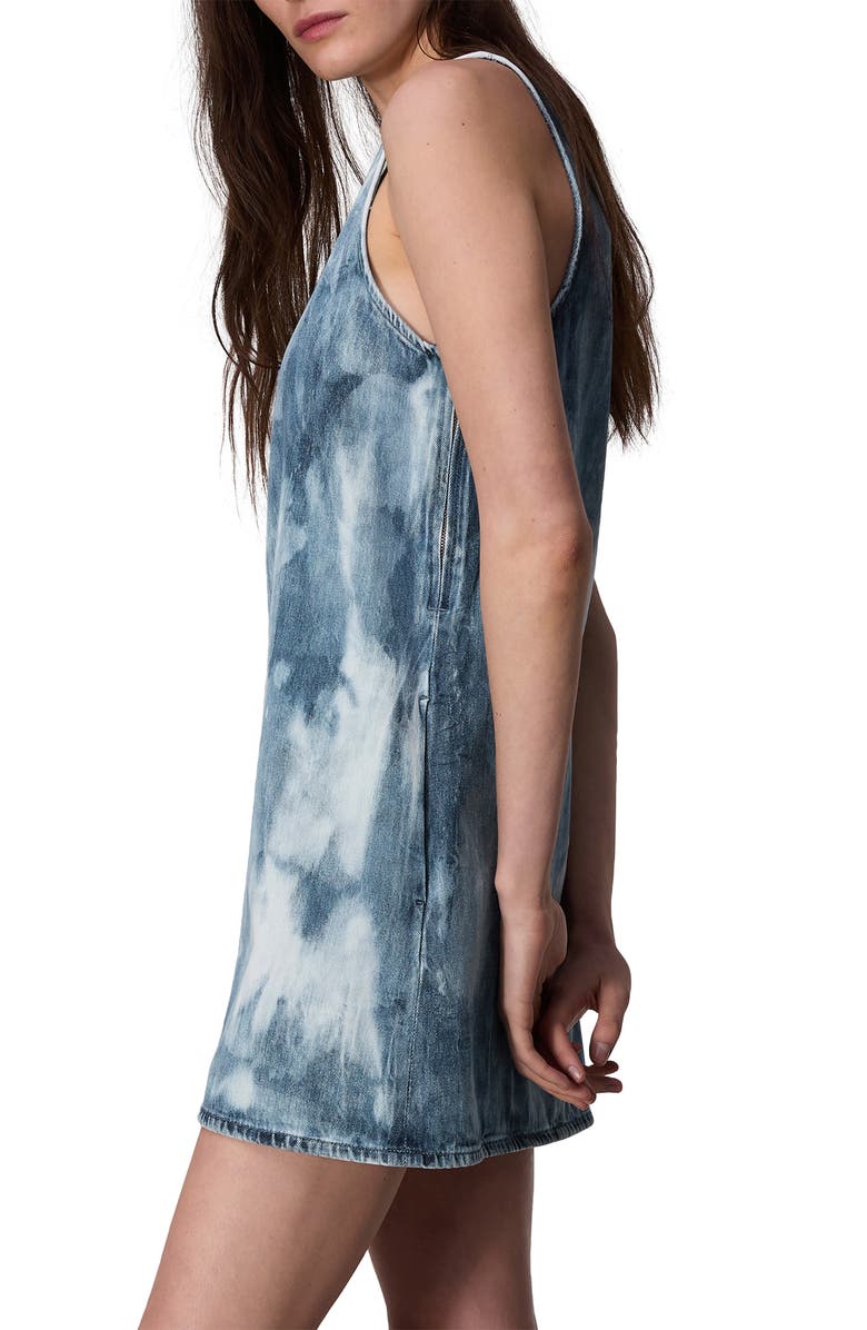 rag & bone Naia Denim Minidress, Alternate, color, 