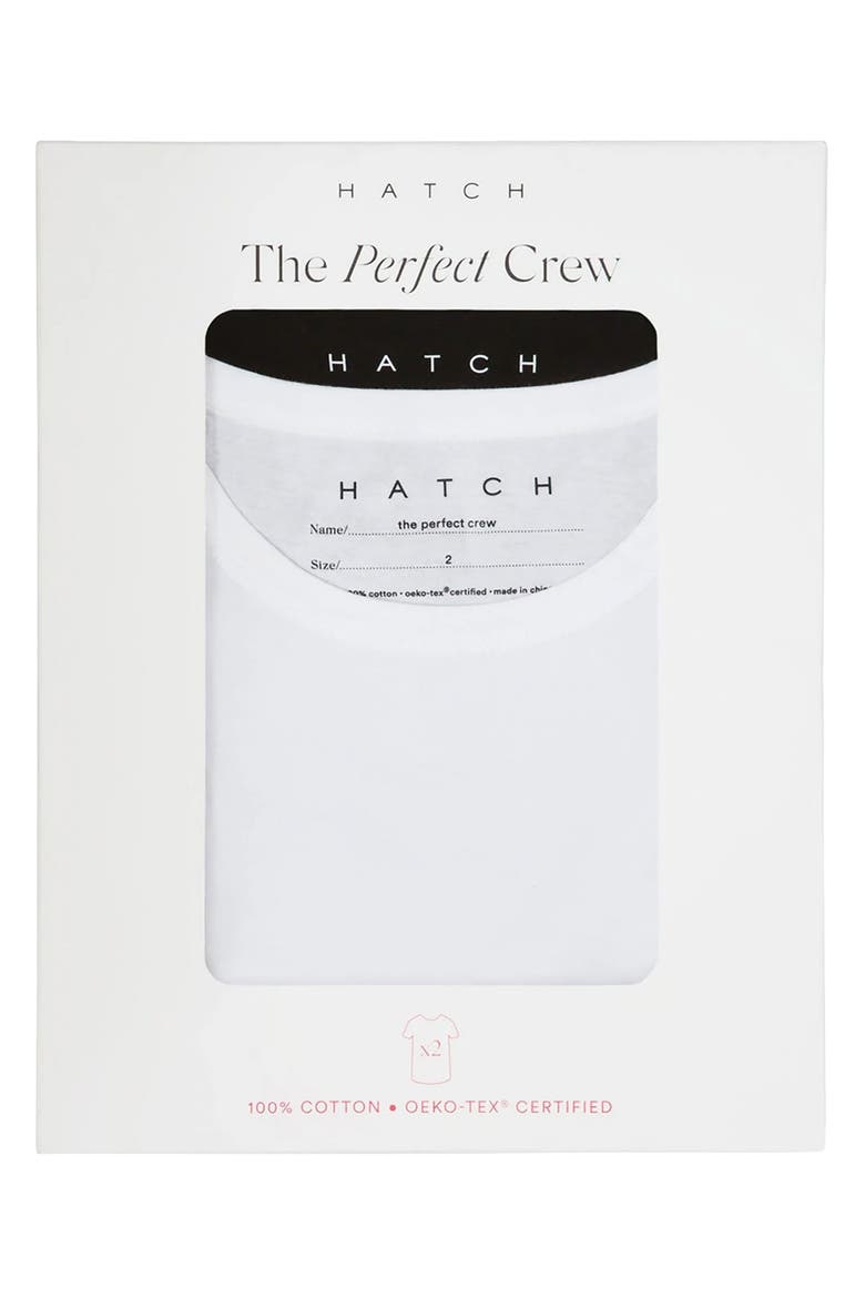The Basic Crew Tee 2-Pack, Alternate, color, White-Black