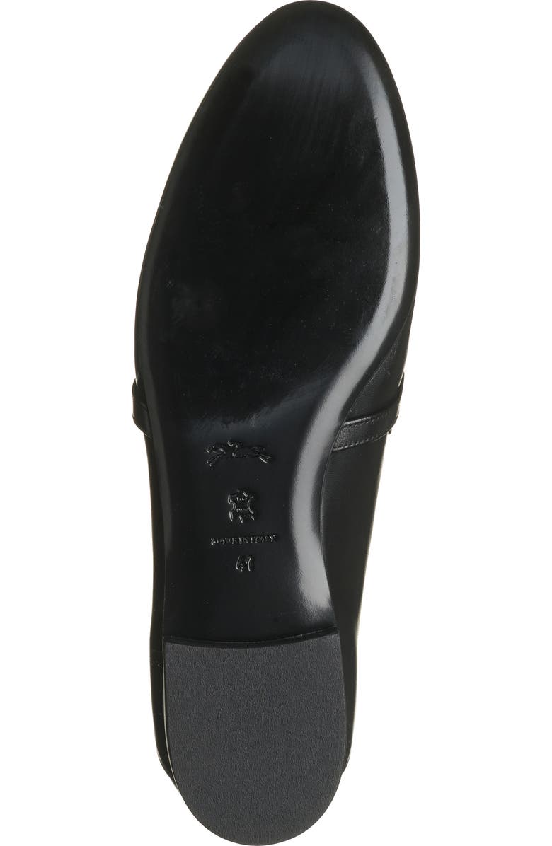 Longchamp Buckle Strap Loafer, Alternate, color,