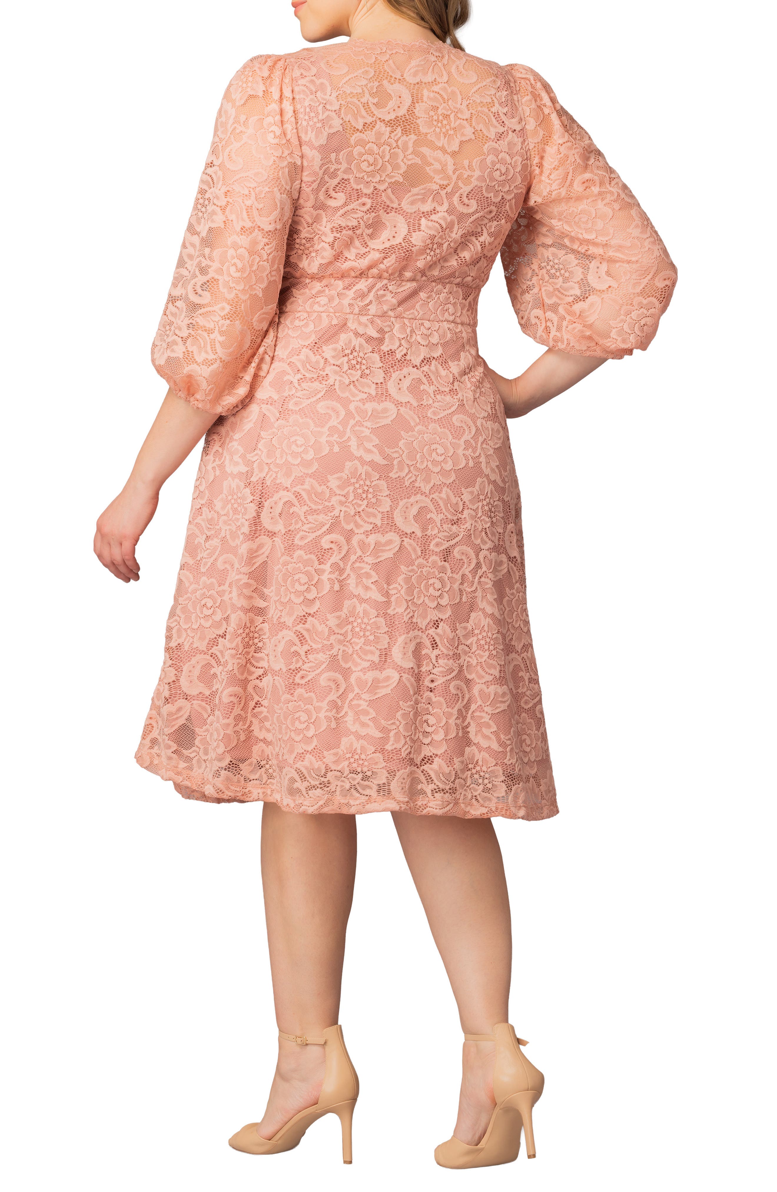 Hepburn Lace Cocktail Dress - image 4