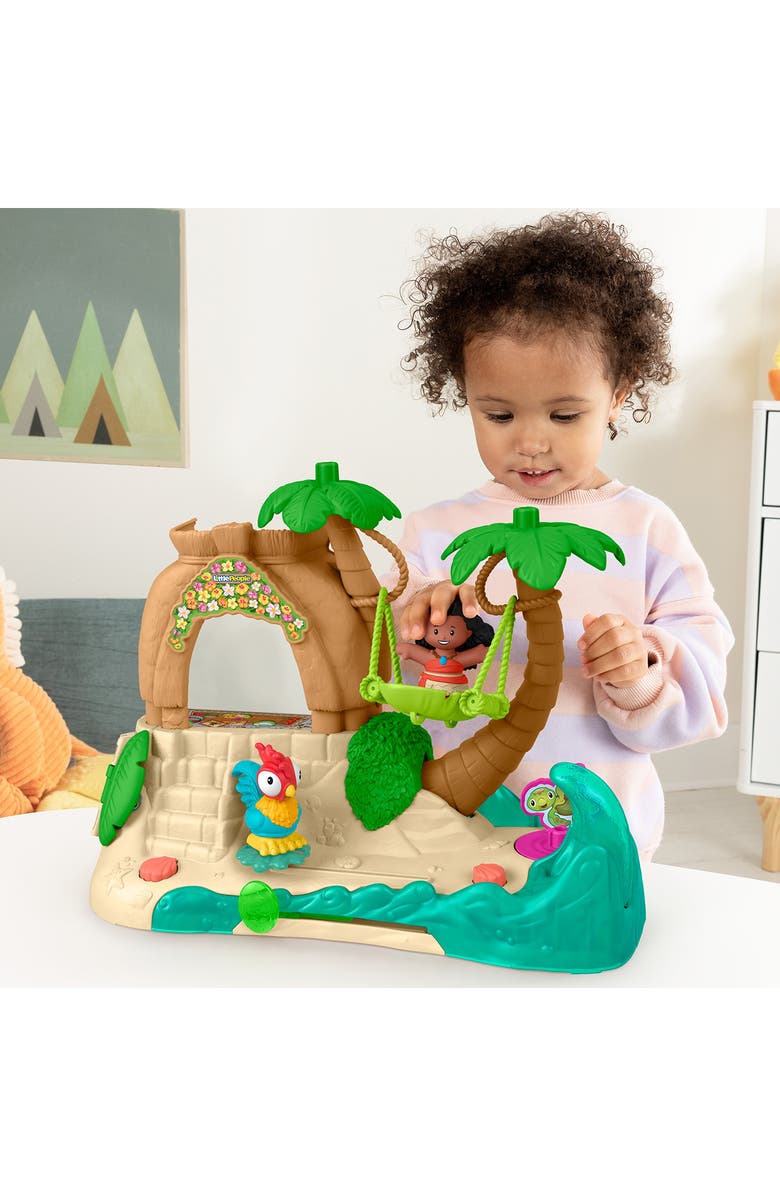 FISHER PRICE Disney<sup>®</sup> Little People<sup>®</sup> Moana Adventure Village Play Set, Alternate, color,