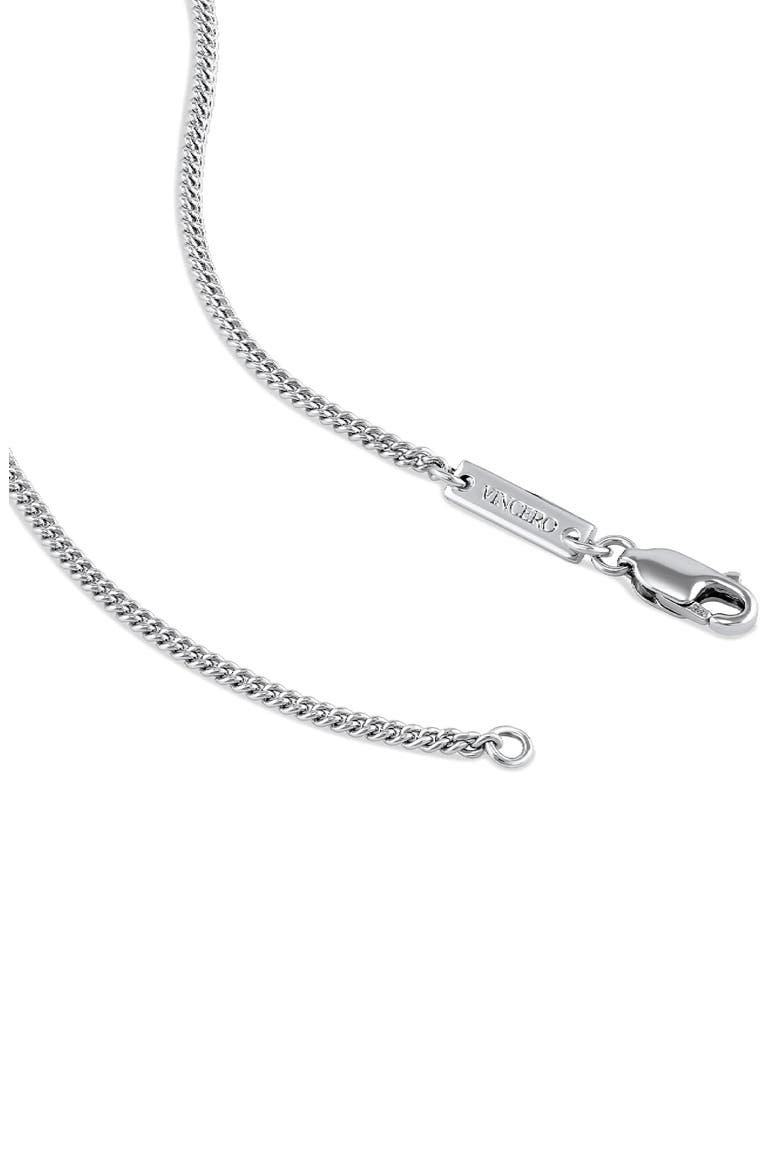Men's St. Patrick Pendant Necklace, Alternate, color, SILVER