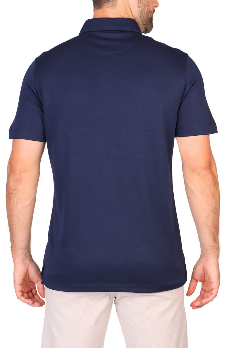 Solid Modal Polo, Alternate, color, NAVY