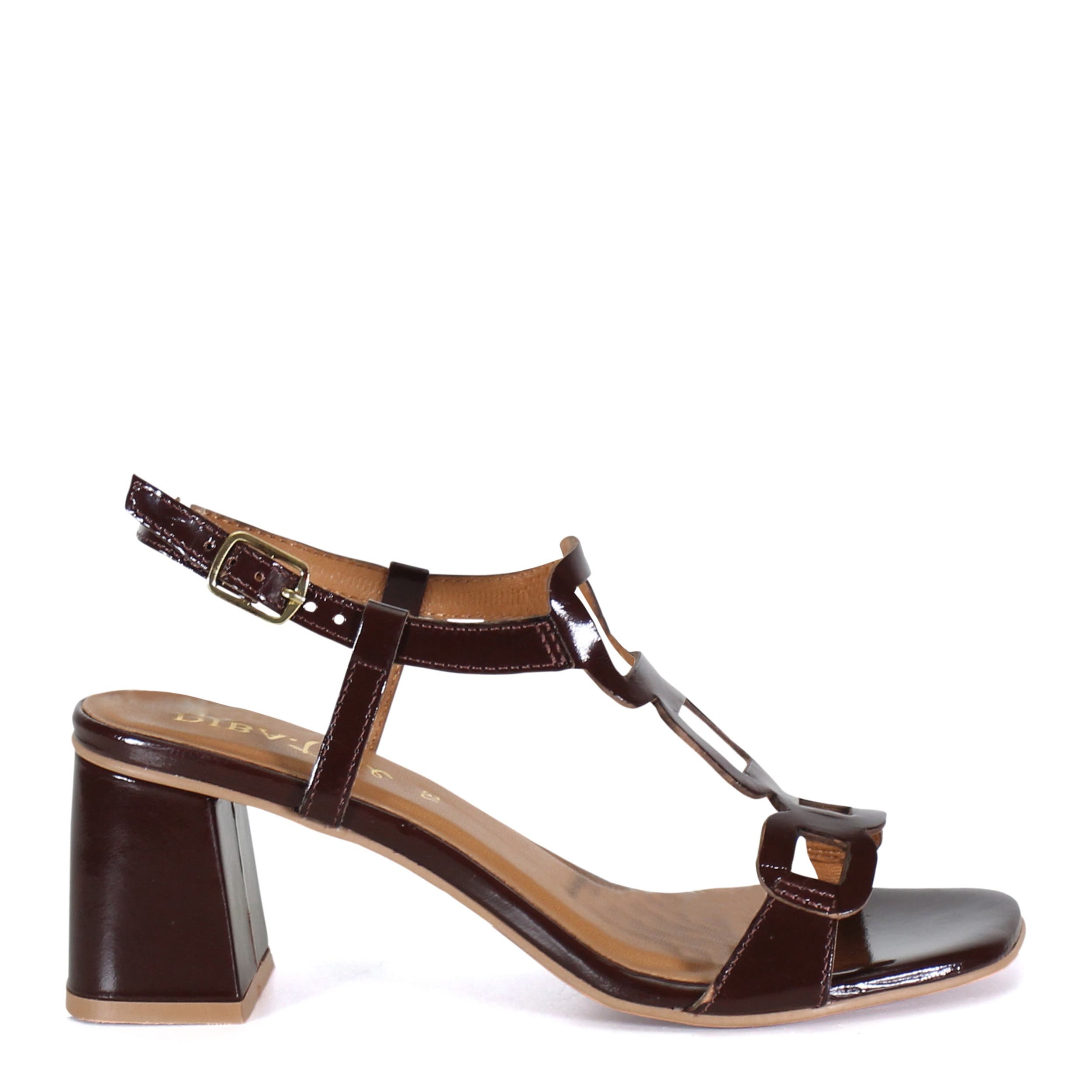 Diba True BEGON NIA Heeled Dress Sandal, Alternate, color, Chocolate