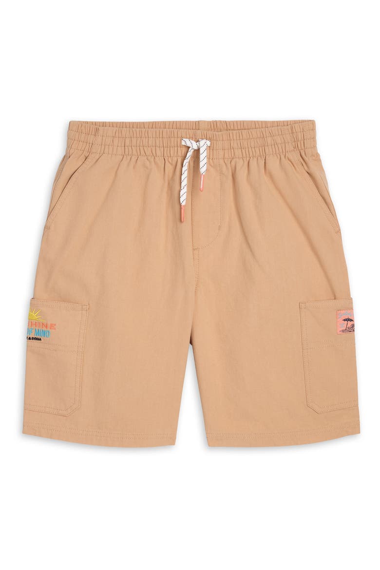 Kids' Cargo Shorts, Main, color, GINGERROOT