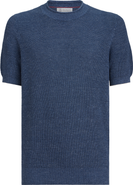 Brunello Cucinelli Linen and cotton T-shirt