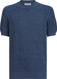 Brunello Cucinelli Linen and cotton T-shirt