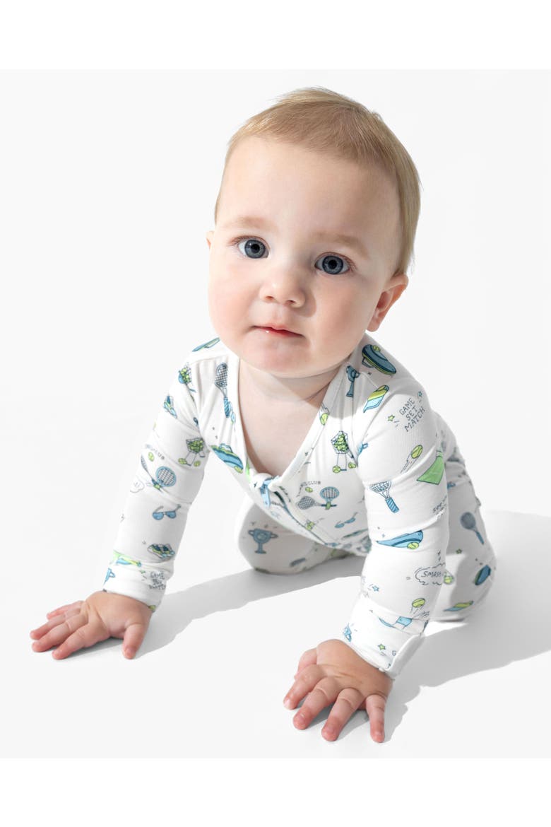Baby Tennis Convertible Footie, Alternate, color, Tennis