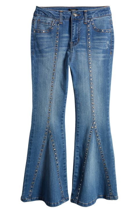 Kids' Studded Flare Jeans (Big Kid)