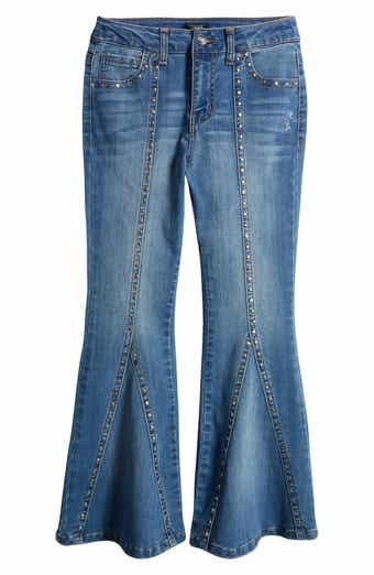 Truce Kids' Studded Flare Jeans