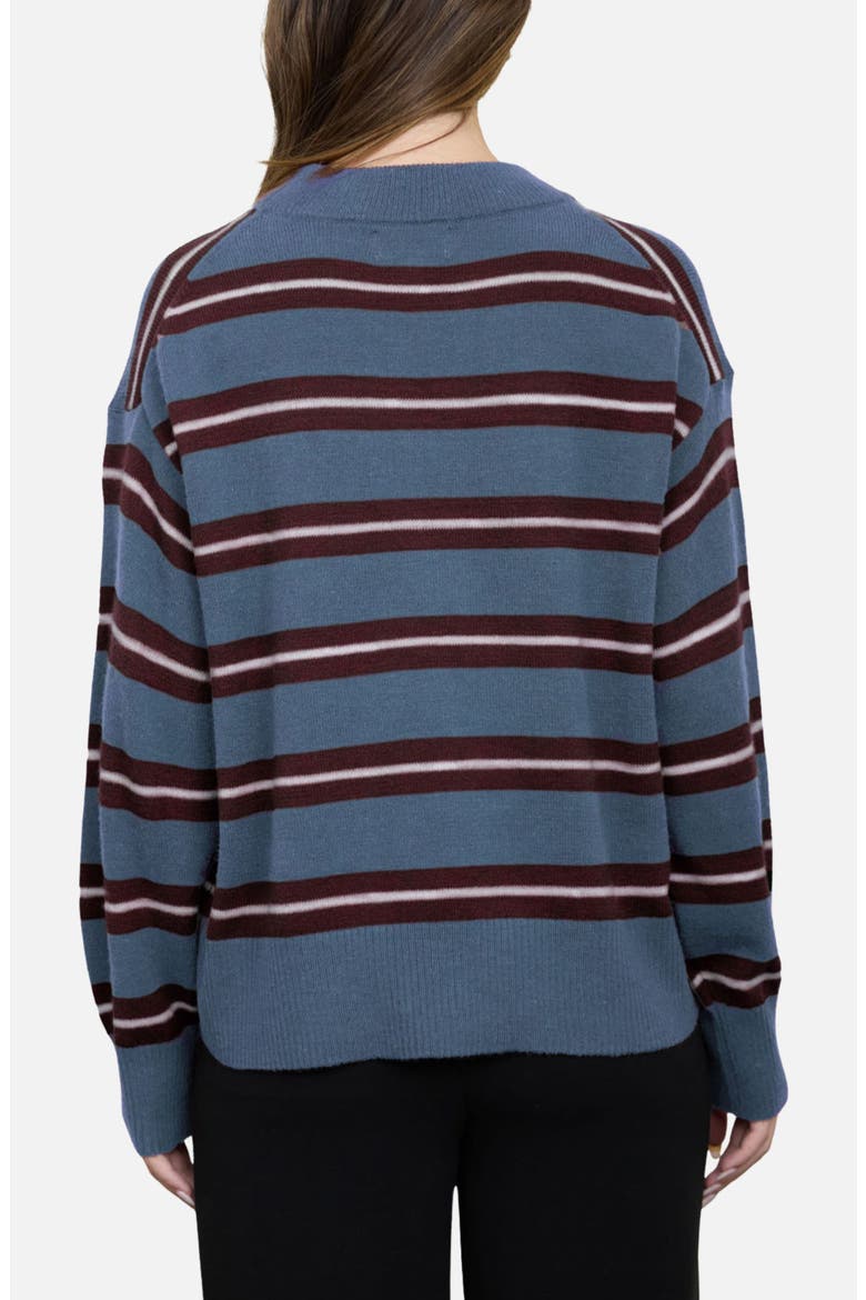 Stripe Crew Sweater, Alternate, color, LIGHT BLUE MULTI