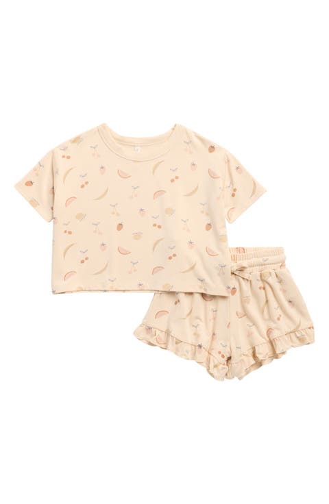Mosie Stretch Modal T-Shirt & Shorts Set (Baby)