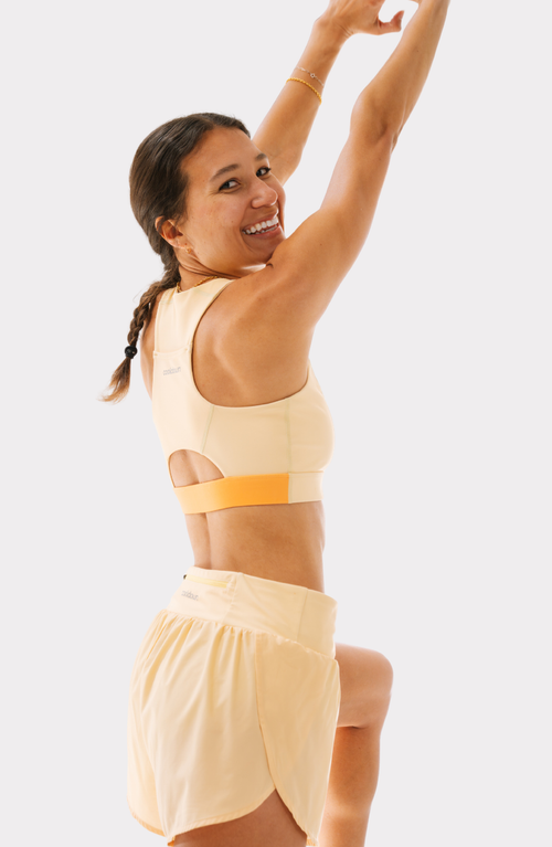 Cooldown Alkal Running Shorts In Golden Hour